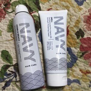 Navy Hair Care Pebble Beach and Swell